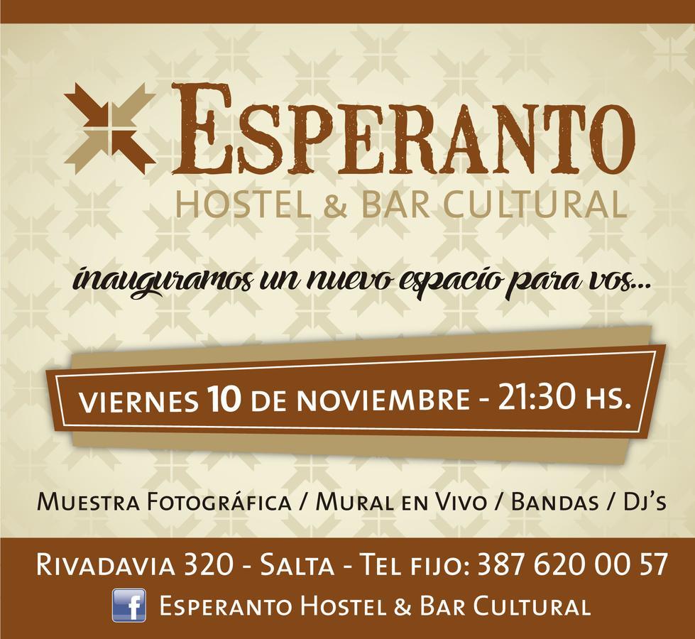Esperanto Hostel Salta Exterior foto